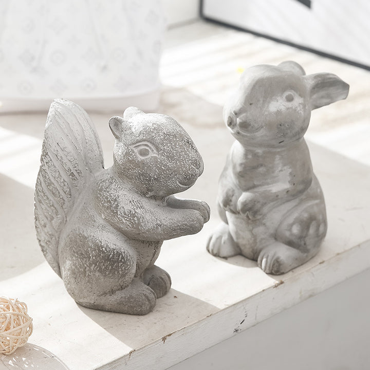 Decorative Hare Sculpture Bowlift