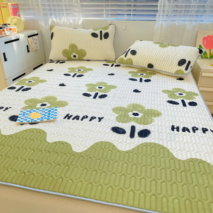 Playful Rainbow Mattress Protector