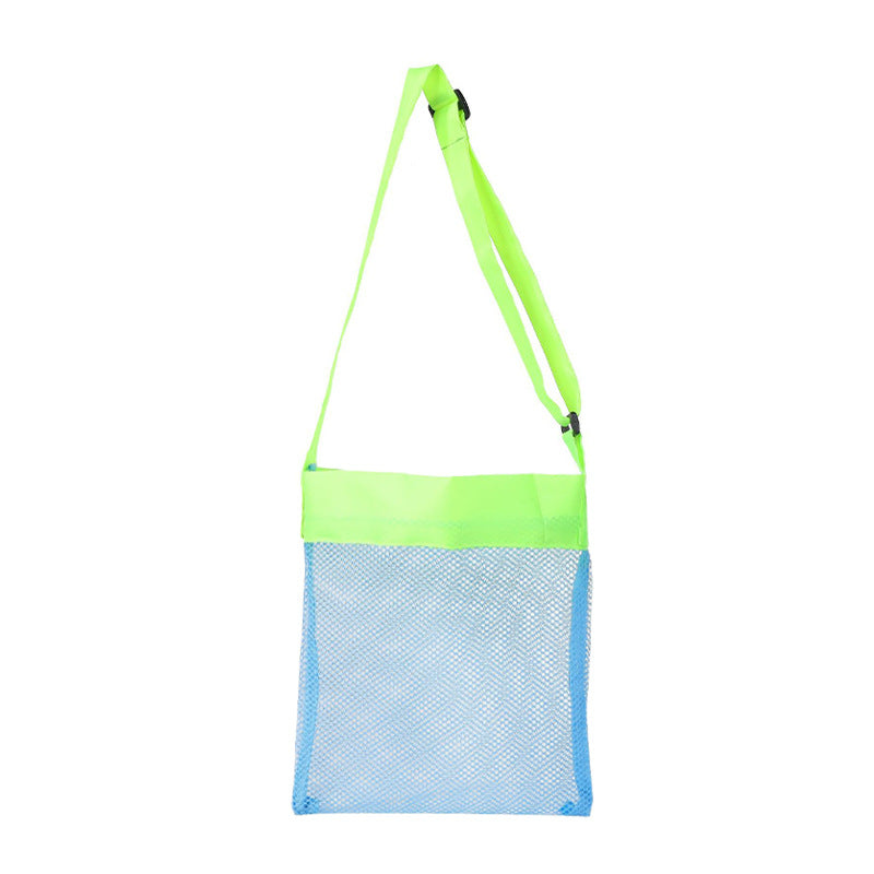 Practical Cross-Body Tote Bag Made of Mesh Material Bowlift