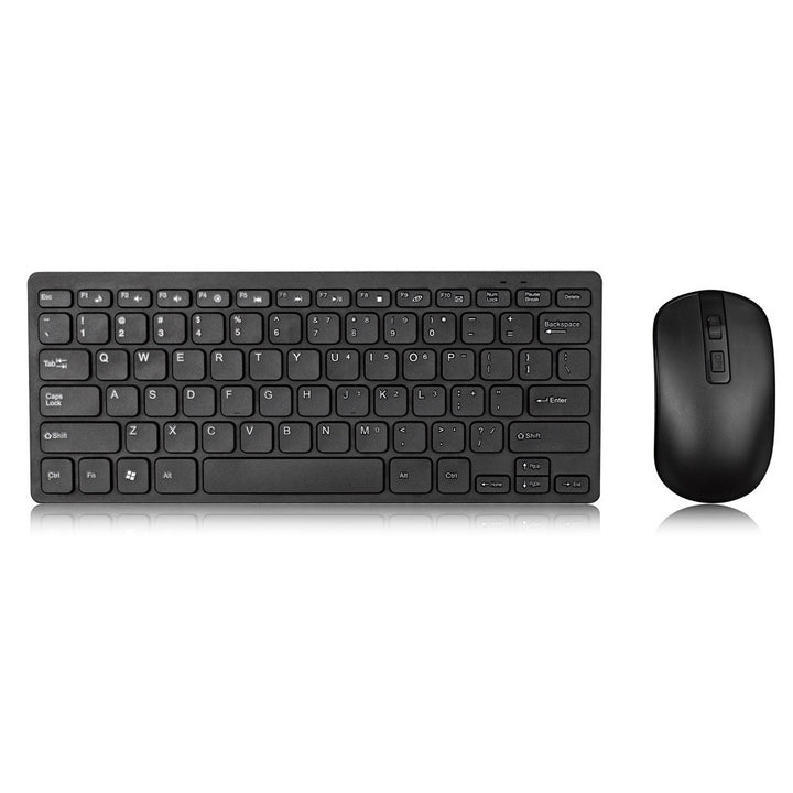 Compact Wireless Keyboard and Mouse Combination Bowlift