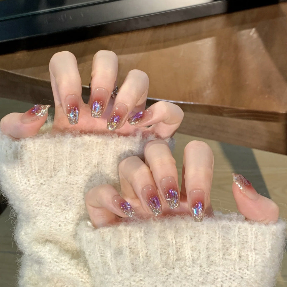 Premium Glittered Nail Tips Bowlift