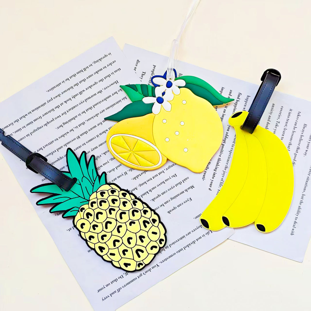 Unisex Strawberry-Shaped Luggage Identifier Bowlift
