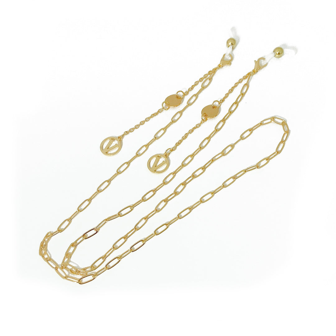 Stylish jewelry necklace with modern pendants Bowlift