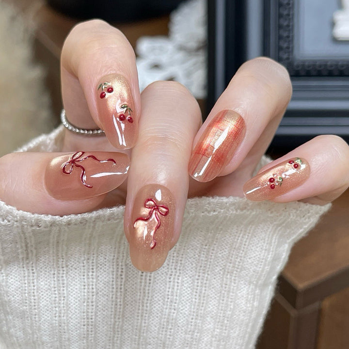 Decorative Press-On Nails Bowlift