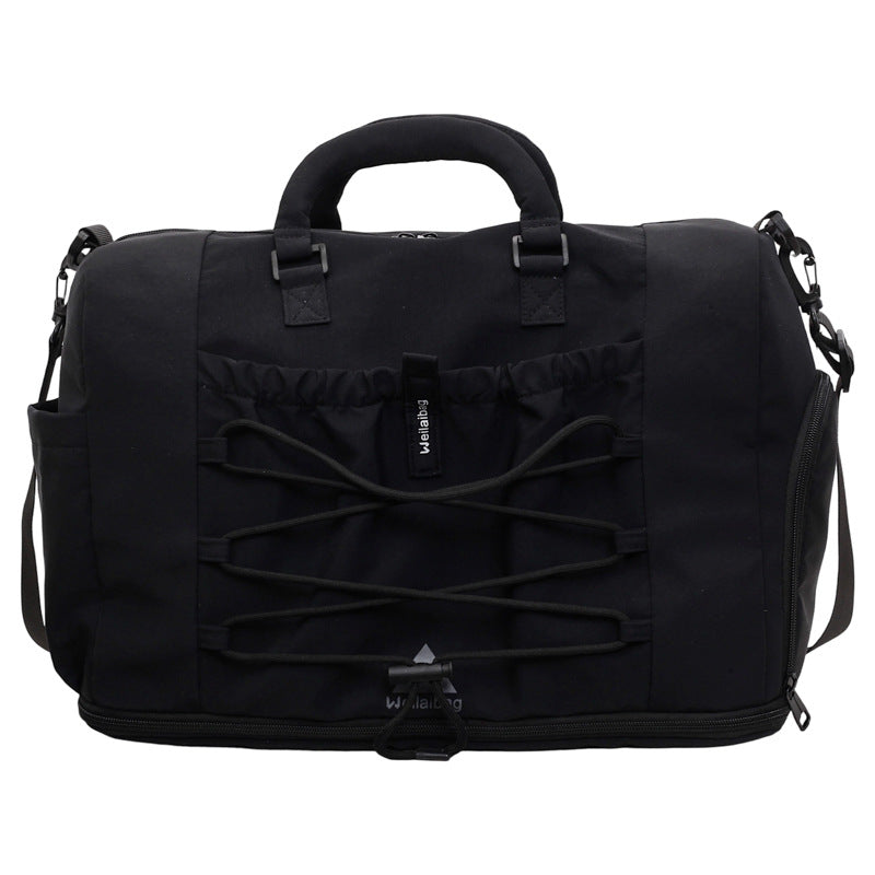 Women's Multifunctional Sports and Travel Bag with Elastic Details Bowlift
