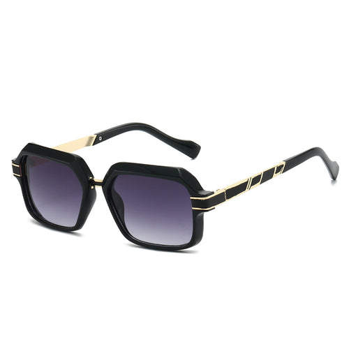 High-Style Geometric Square Frame Sunglasses Bowlift