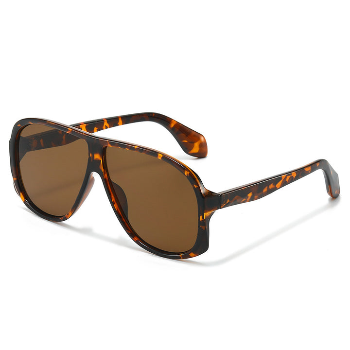Stylish Oversized Shield Sunglasses Bowlift