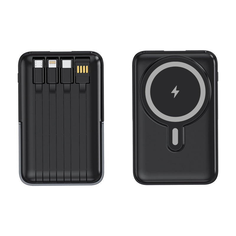 Portable power bank with Magsafe technology by Bowlift