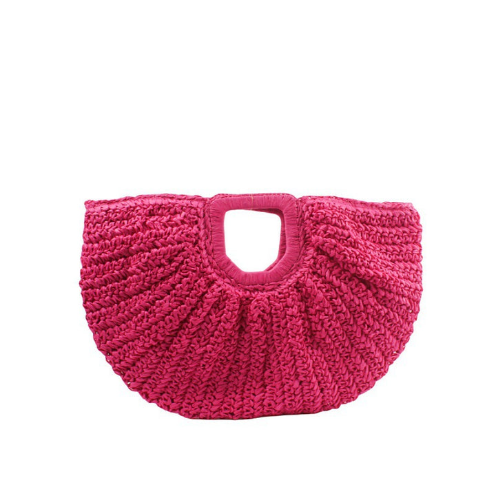 Handcrafted Macrame Bag with Structured Design Bowlift