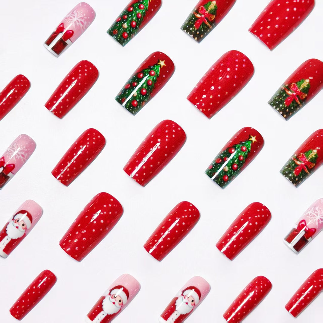 Festive Holiday-Themed Nail Art Bowlift 1788155602