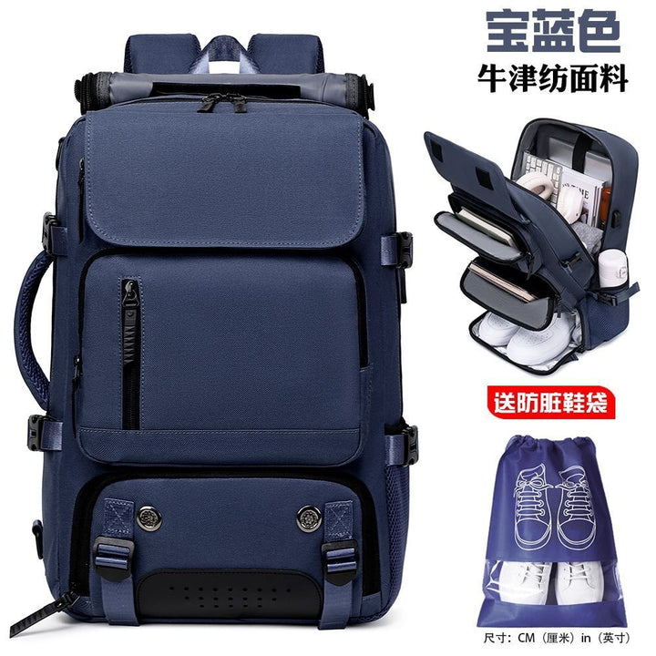 Multifunctional Business Backpack With Integrated Laptop Compartment Bowlift
