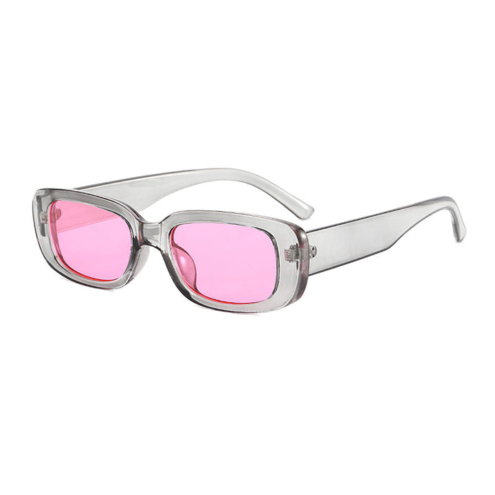 Women's stylish retro sunglasses with rectangular frame Bowlift