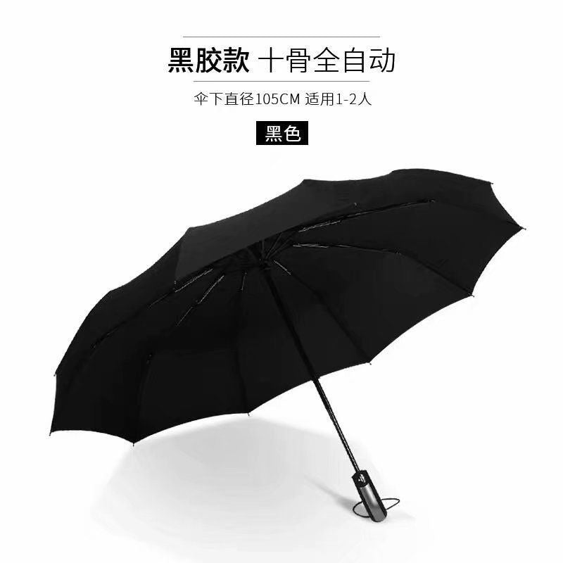 Women's Automatic Umbrella with Enhanced Sun Protection and Sturdy Frame Bowlift