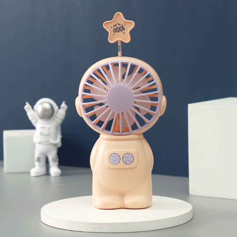 Unisex Portable Mini Fan in Playful Figure Design Bowlift
