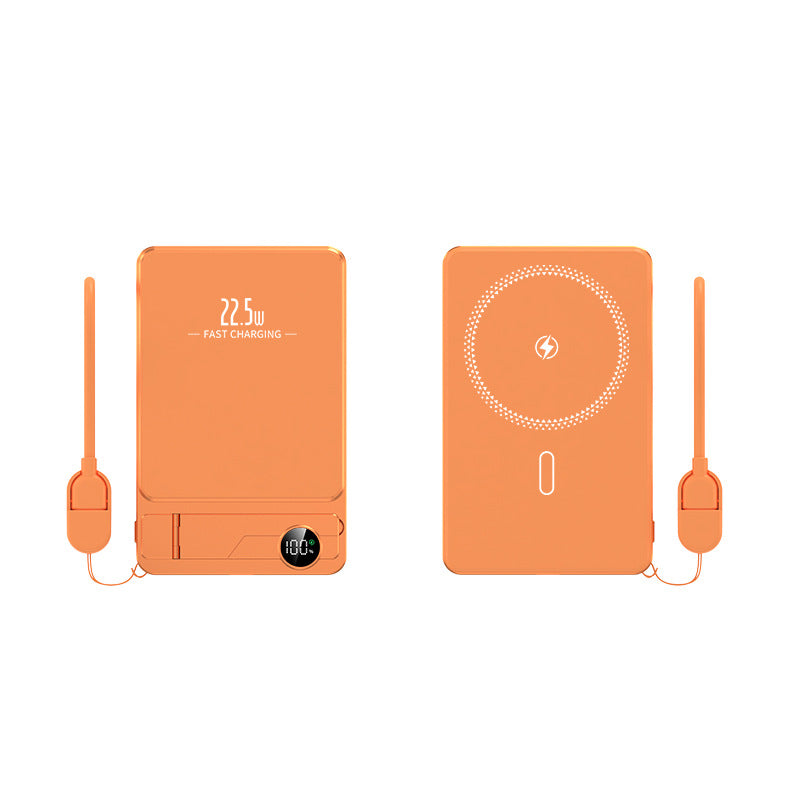 Portable power bank with fast charging and LED display Bowlift