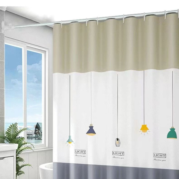 Light-Inspired Shower Curtain Bowlift