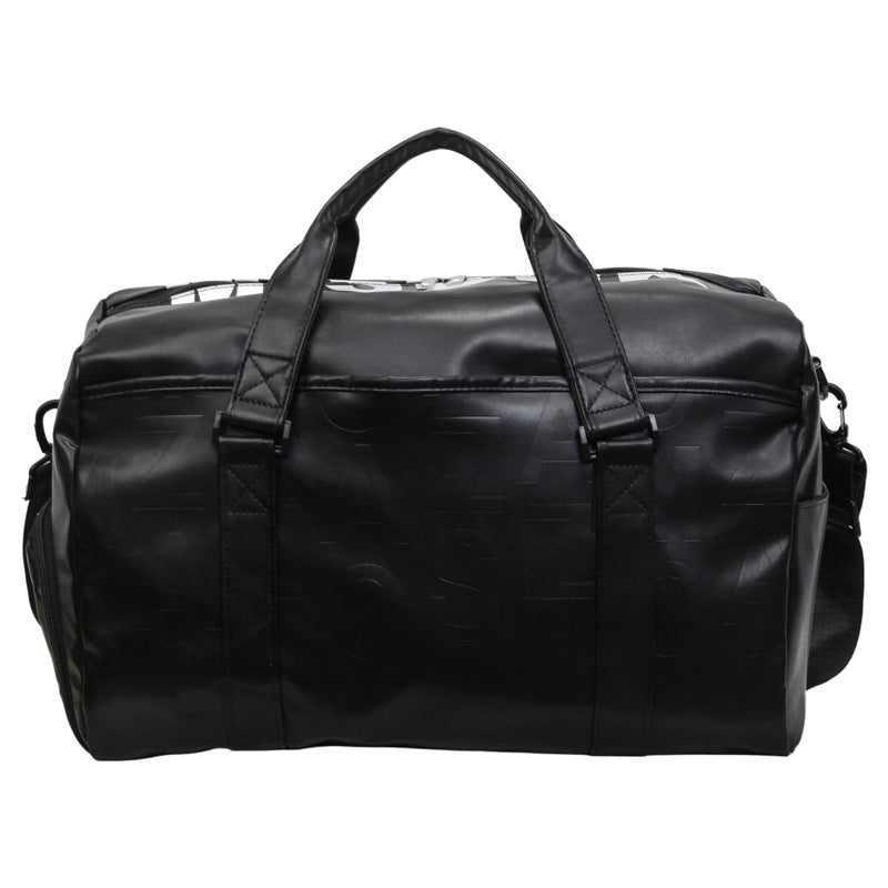 Sporty travel bag with water-repellent outer material and extensive interior organization Bowlift