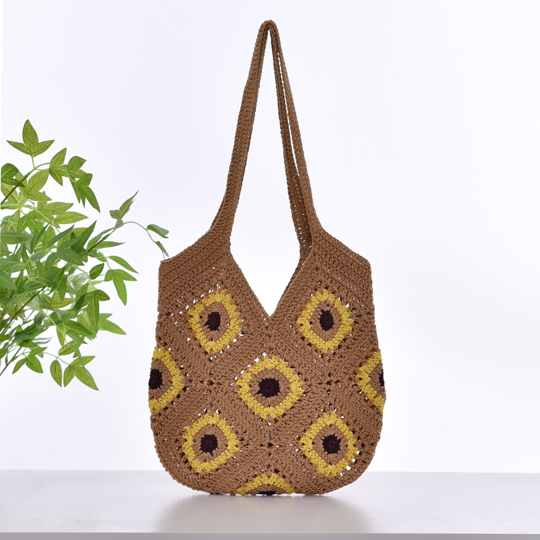 Handmade Macrame Shopper Bag Bowlift
