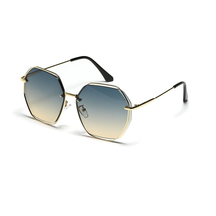 Women's fashionable octagonal sunglasses with elegant frame Bowlift