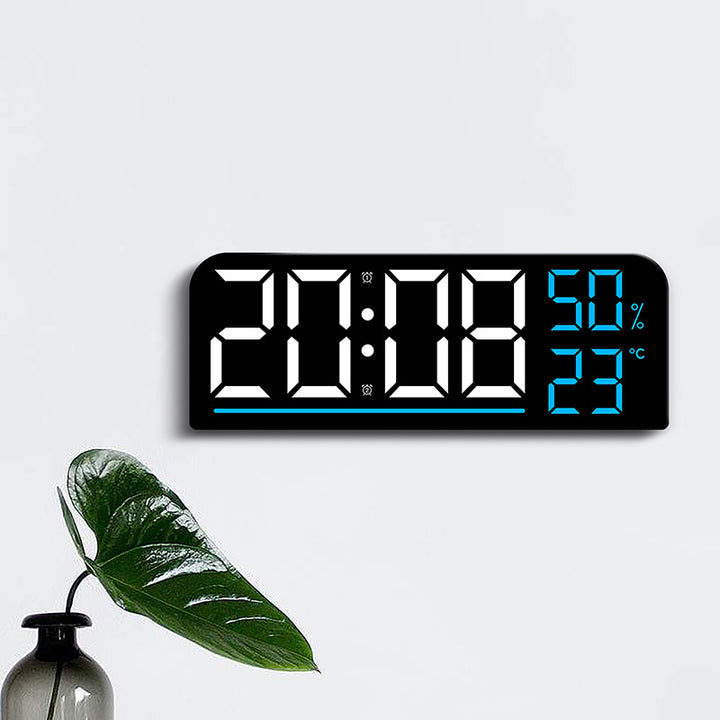Digital alarm clock with hygrometer and temperature display Bowlift