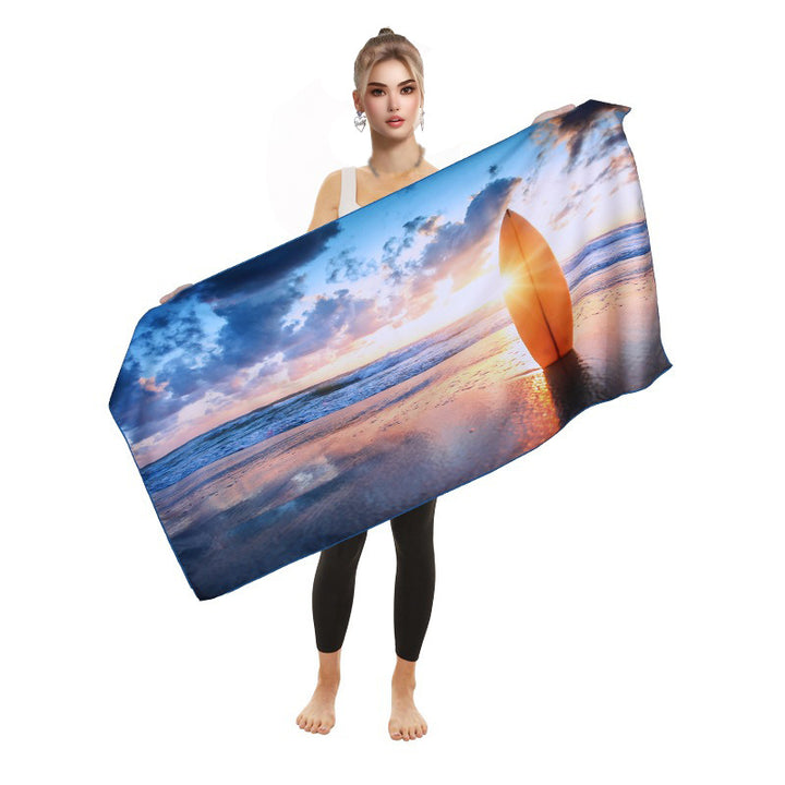 Ladies Beach Towel Bowlift