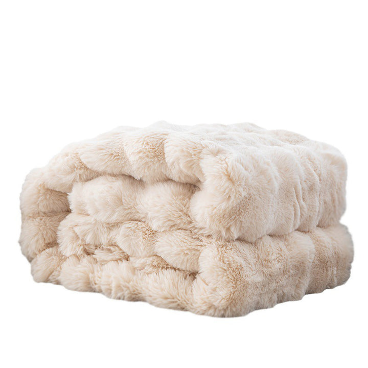 Women luxurious and super soft fleece blanket Bowlift