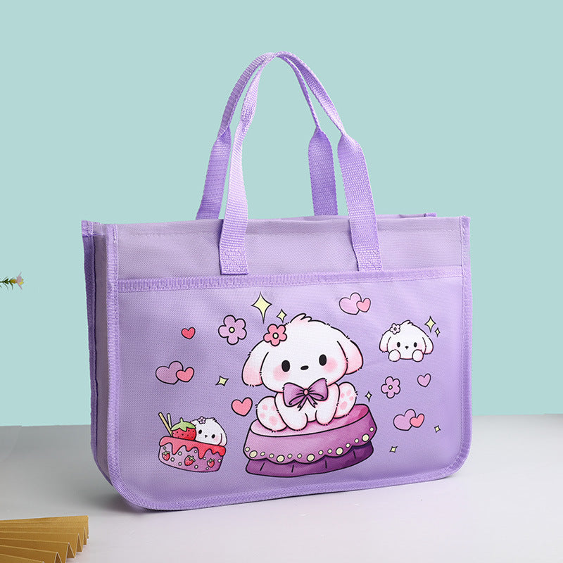 Kids Insulated Lunch Bag with Cute Cartoon Bear Bowlift