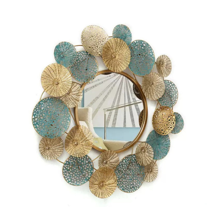 Decorative Coastal Style Wall Mirror Bowlift
