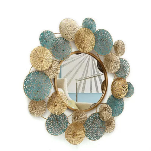 Decorative Coastal Style Wall Mirror Bowlift