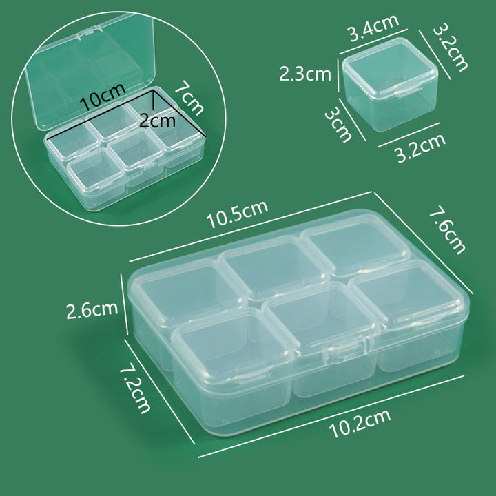 Modular Transparent Storage Box Bowlift