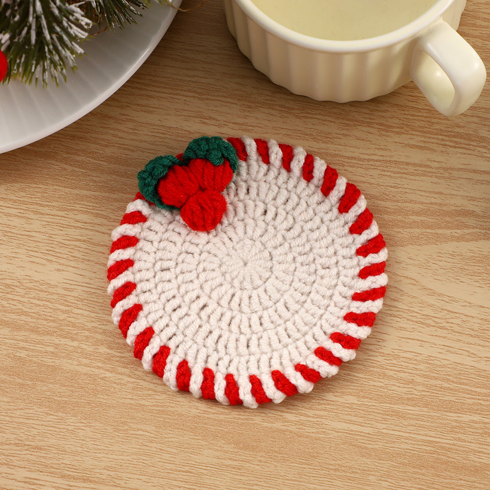 Decorative Artisan Crocheted Coaster Bowlift