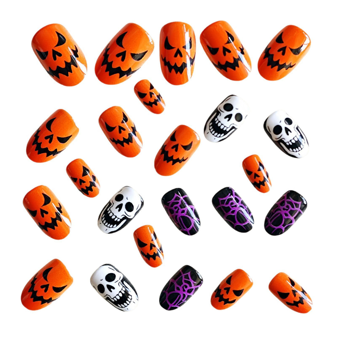 Halloween Artificial Nail Set Bowlift