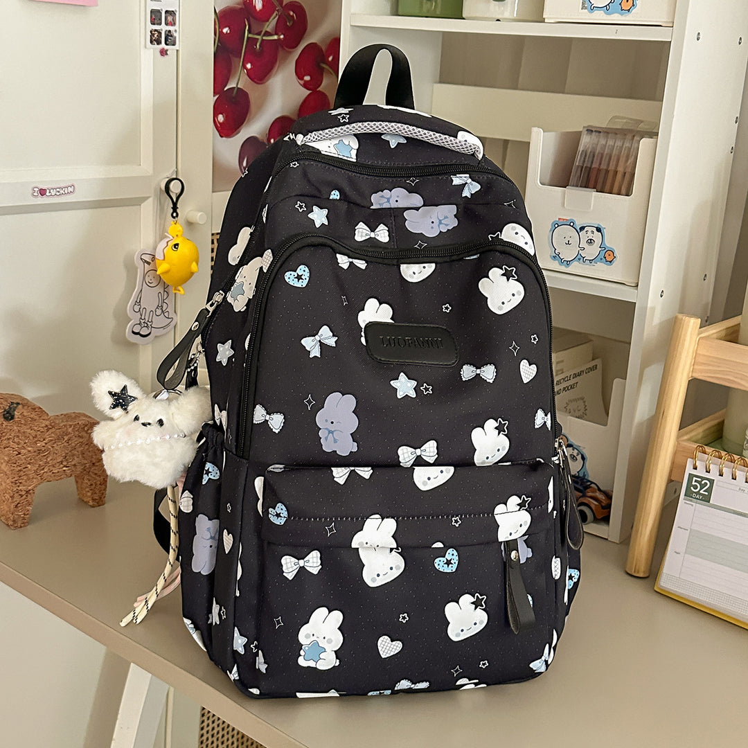 Cute Graphic Pattern School Backpack