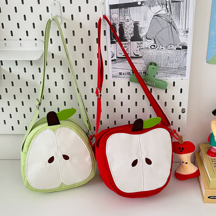 Funny Crossbody Bag in Apple Design Bowlift