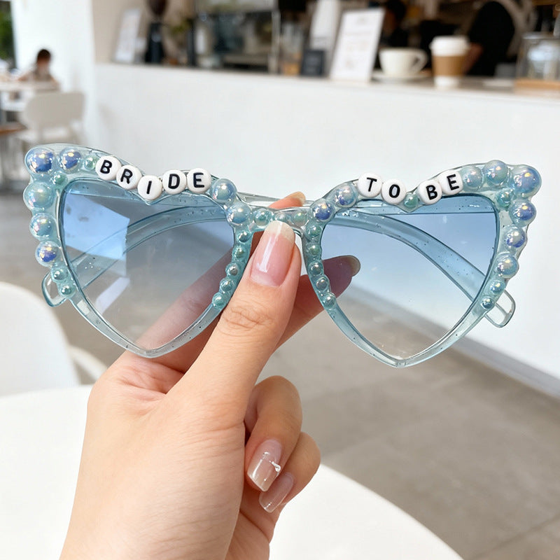 Bridal Cat Eye Party Sunglasses Bowlift