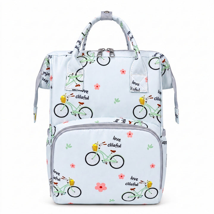 Playful Illustrated Backpack Bowlift