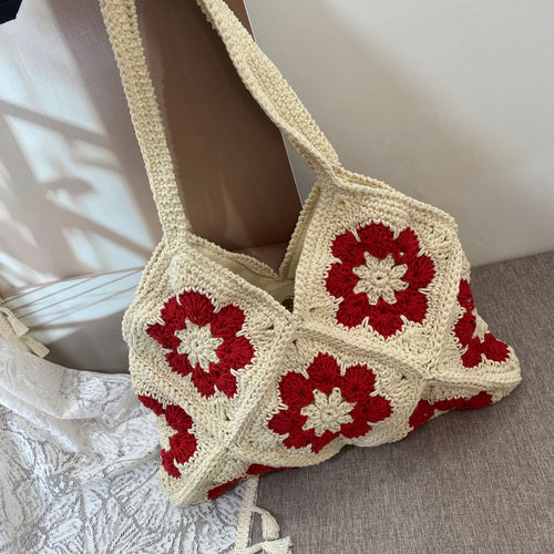 Hand-knotted flower bag Bowlift