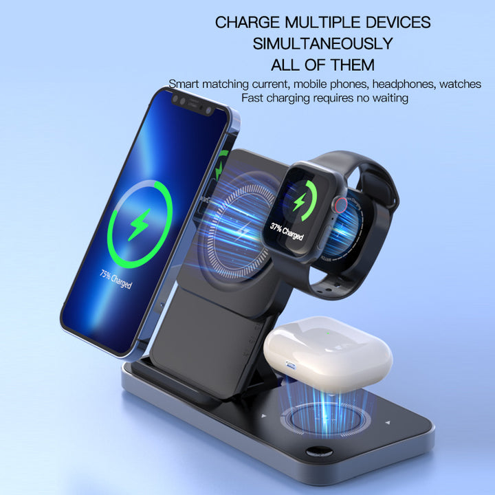 Unisex Wireless Charger with Multiple Connections from Bowlift