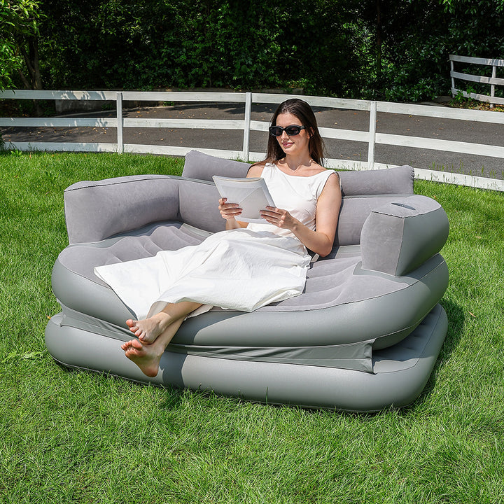 Ladies Multifunctional Inflatable Sofa Bed Bowlift