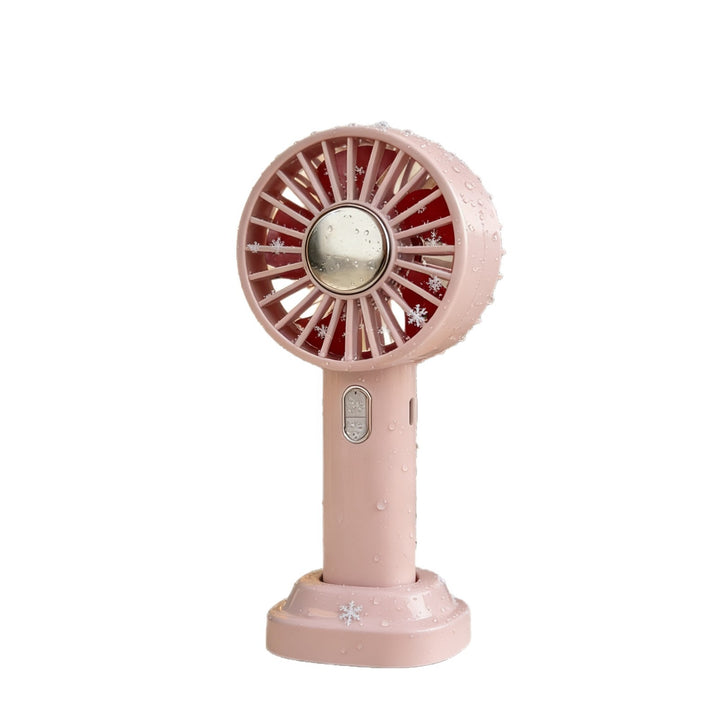 Ladies portable mini misting fan with spray function Bowlift