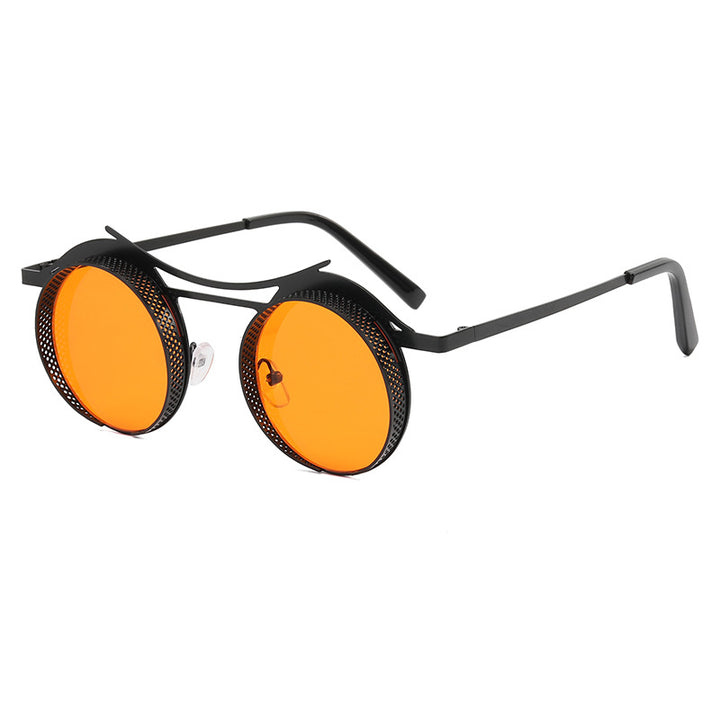 Women's fashionable round sunglasses with extravagant design Bowlift