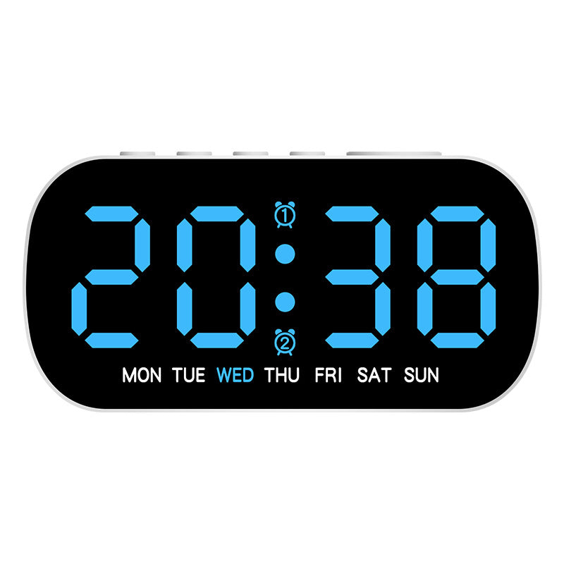 Digital alarm clock with LED display and temperature display Bowlift