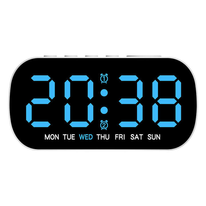 Digital alarm clock with LED display and temperature display Bowlift