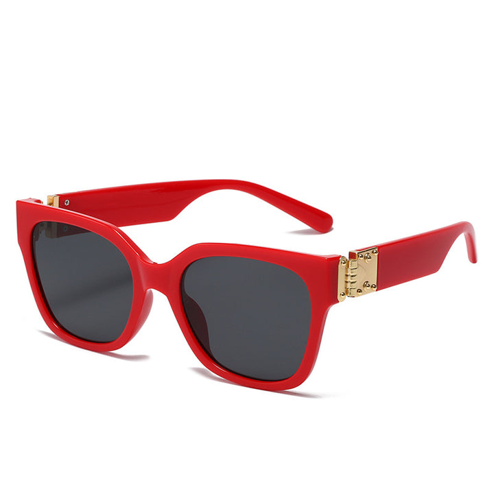 Women's elegant oversized sunglasses with luxurious metal accent Bowlift