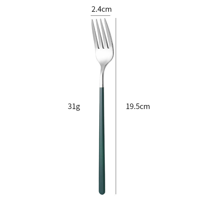 Elegant stainless steel dining fork with ergonomic handle Bowlift