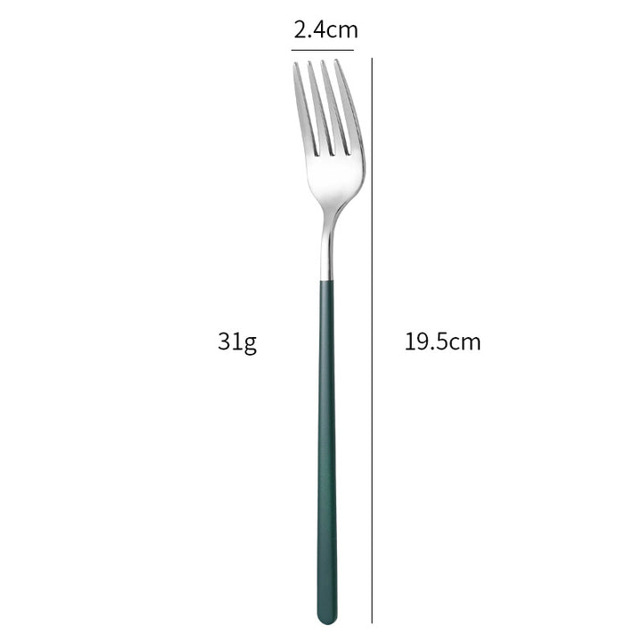 Elegant stainless steel dining fork with ergonomic handle Bowlift