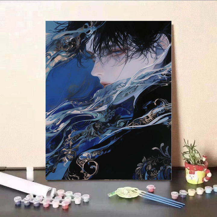Artistic Portrait Canvas Artwork Bowlift