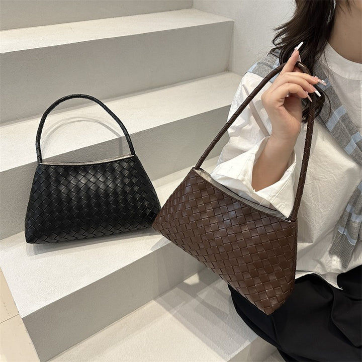 WoWoven Leather Handbag Bowlift