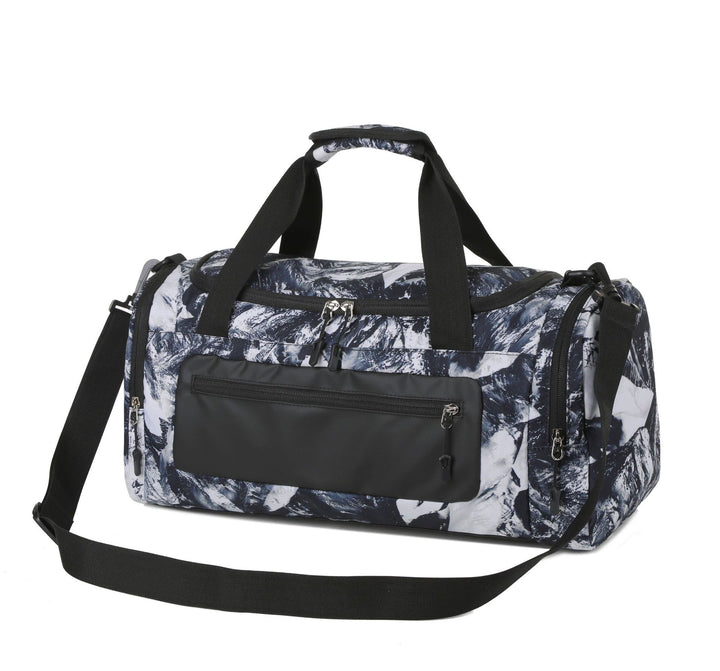 Men's Sporty Travel Bag with Multiple Compartments Bowlift