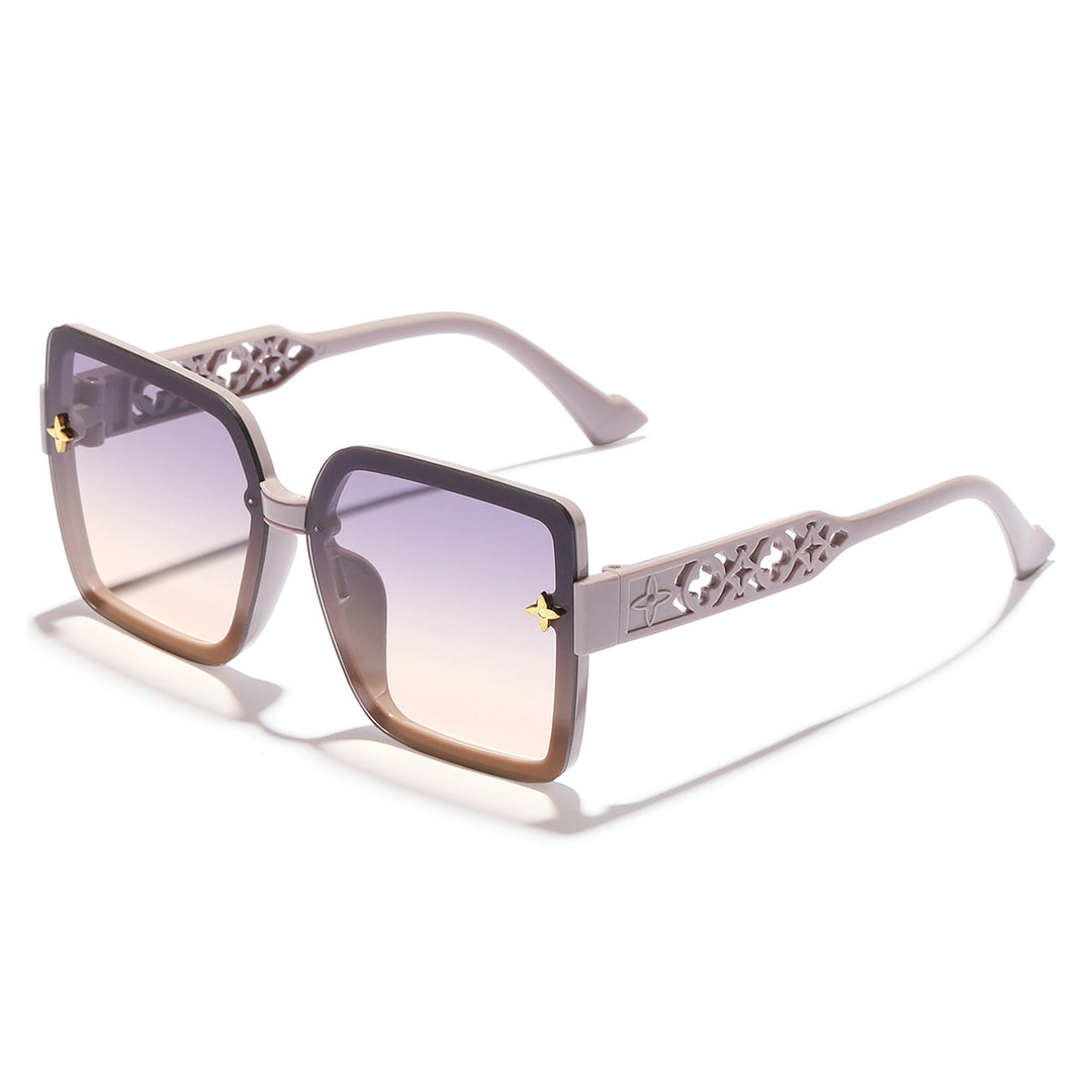 Ladies' fashionable sunglasses with a delicate frame and gradient lenses Bowlift